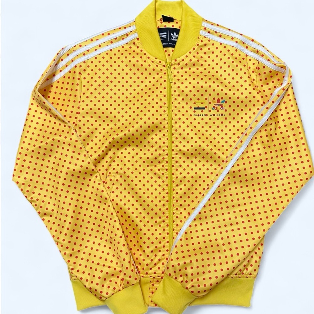 Adidas Pharrell Williams Track Jacket
Men Small Yellow Polkadot Originals